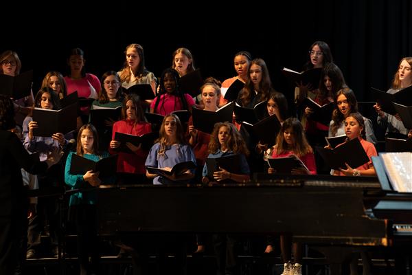 2023 All County Chorus Students Performing